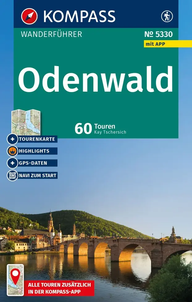 Wandelgids WF 5330 Odenwald