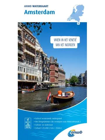 ANWB Waterkaart Amsterdam
