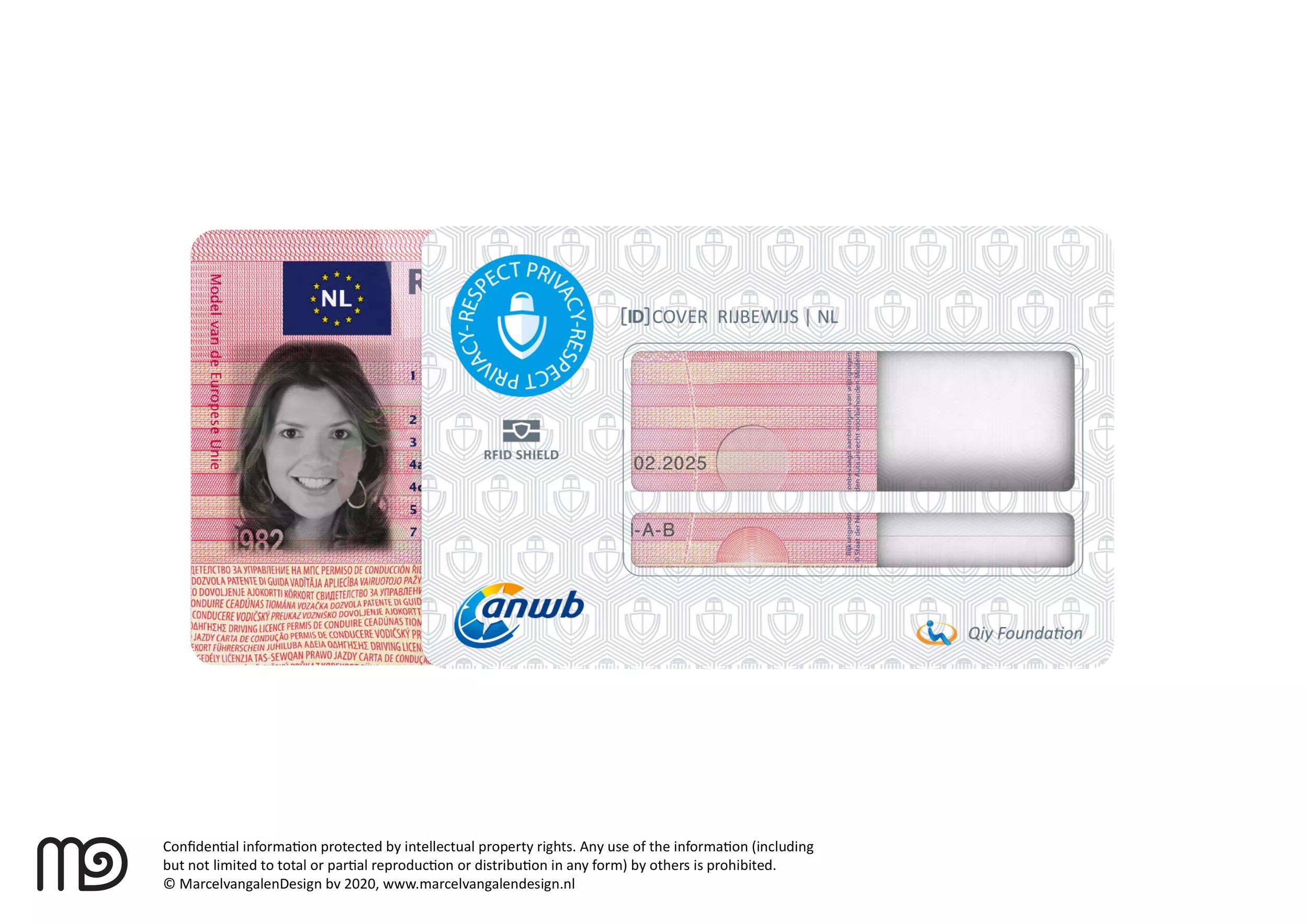 ANWB RFID cover rijbewijs