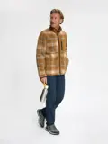 Farso - Fleecejack print heren