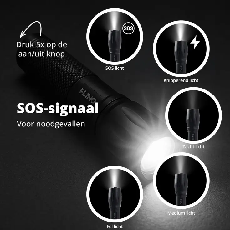 Zaklamp - 2-pack