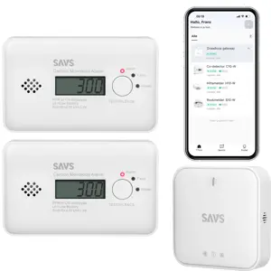 LinkSmart bundel 2 CO-melders, 1 Gateway