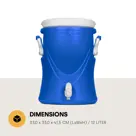 Pinnacle Platino 3 Gallon Drankkoeler - 12L