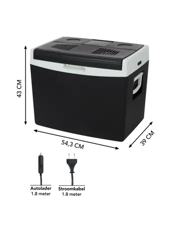Elektrische Koelbox - 40L - Coolbox - 12V en 230V