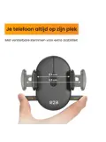 Telefoonhouder Auto voor Raam + Dashboardpad