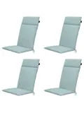 Eco-line - Tuinstoelkussen Hoge Rug - Set van 4