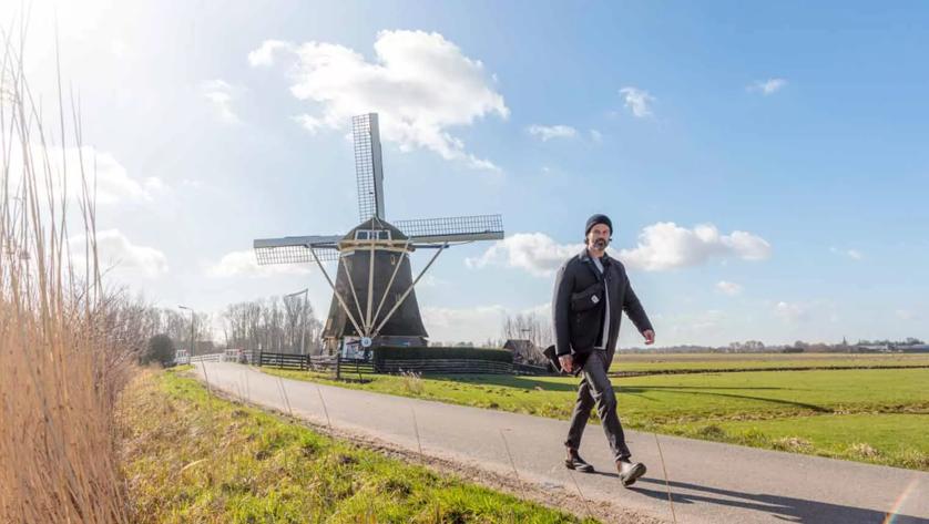 Wandelroutecontroleur: Langs het Gein met Mondriaan