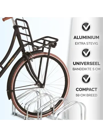 Dunlop Fietsenrek voor 4 Fietsen