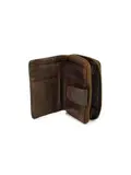Loet - Ritsportemonnee - Leer - 6 pasjes