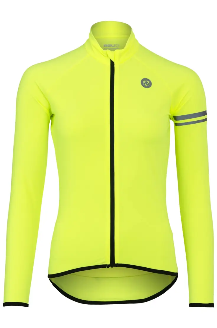 Thermo Fietsshirt Lange Mouwen Essential Dames