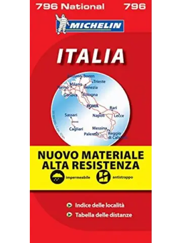 Michelin wegenkaart National 796 Italië