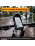 Robuuste Telefoonhouder Fiets & Motor Waterdicht