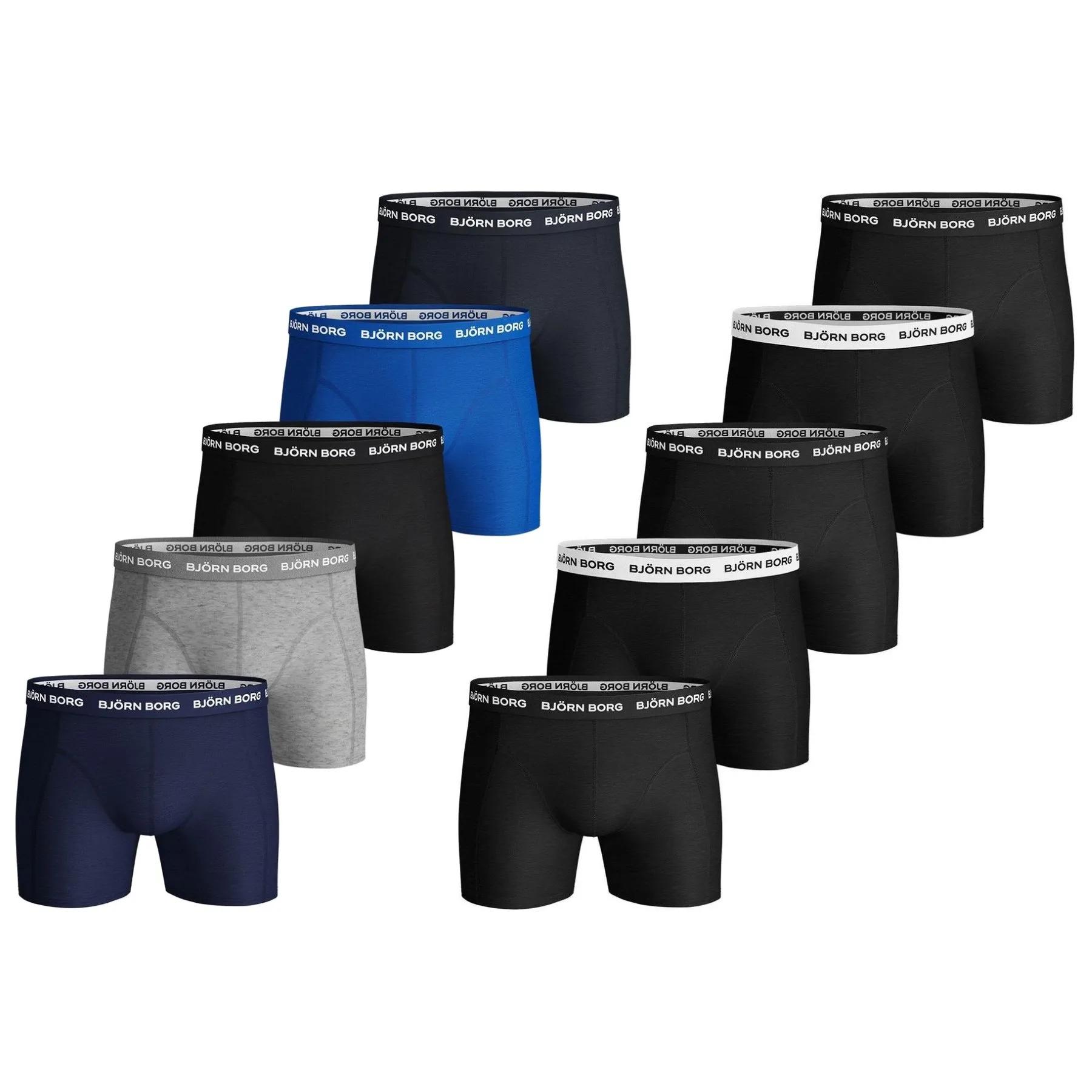 Björn Borg Heren 10-Pack Boxers   Meerkleurig