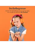 imoshion Kinder Koptelefoon LED - Roze / Oranje
