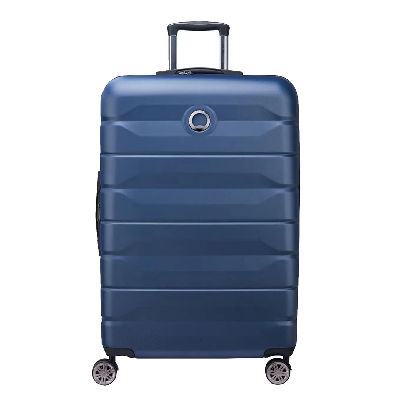 Delsey  4 wheel large trolley 77 expandable  Blauw main product image