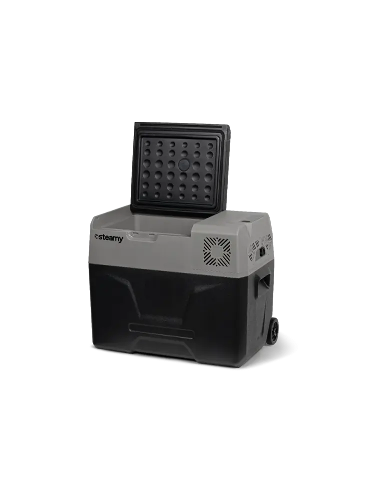 Steamy-E Elektrische Koelbox op wielen - 39L