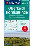 Wandelkaart WK877 Oberkirch - Hornisgrinde