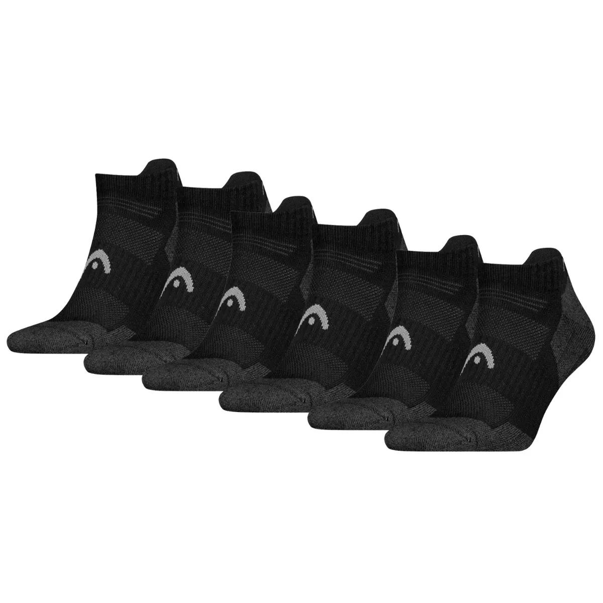 Head   All Climates  6 paar  Wandelsokken  Zwart