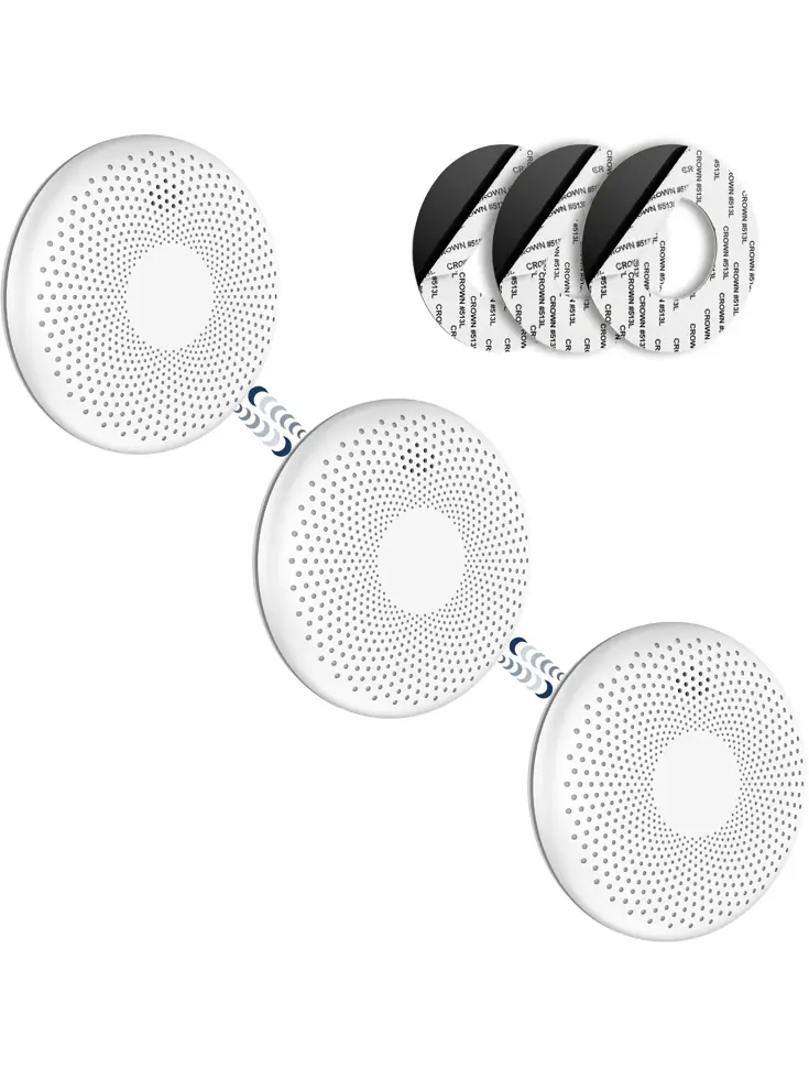 CS11R Draadloos koppelbare combimelder 3-pack