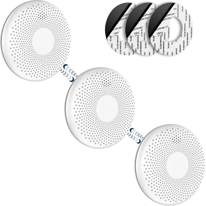 CS11R Draadloos koppelbare combimelder 3-pack