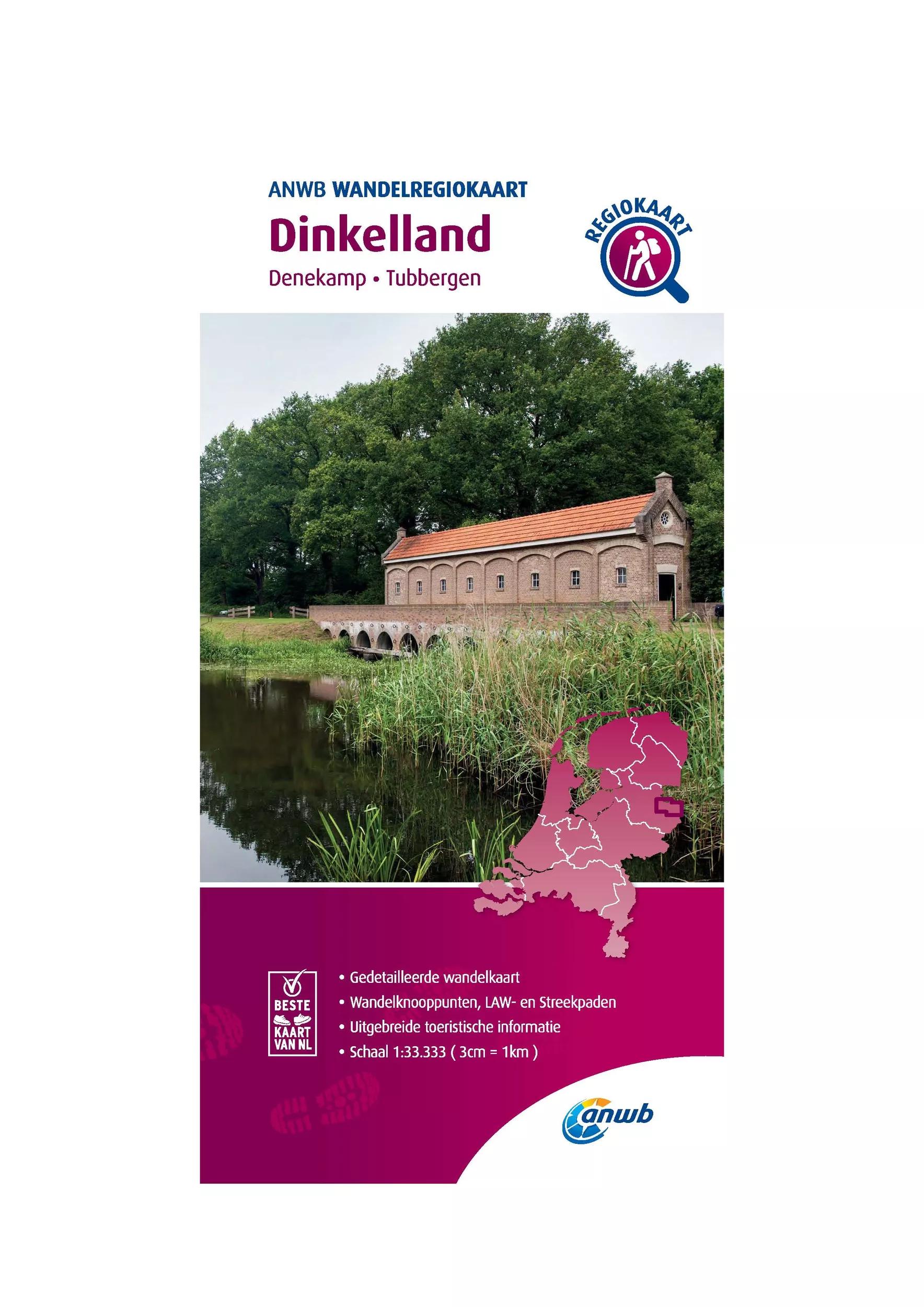 ANWB  Wandelkaart Dinkelland main product image