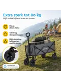 Bolderkar - Opvouwbaar - 80 KG