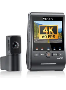 A329S 2CH 4K Wifi GPS dashcam