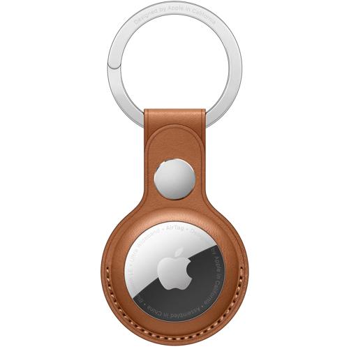 Leather Key Ring AirTag