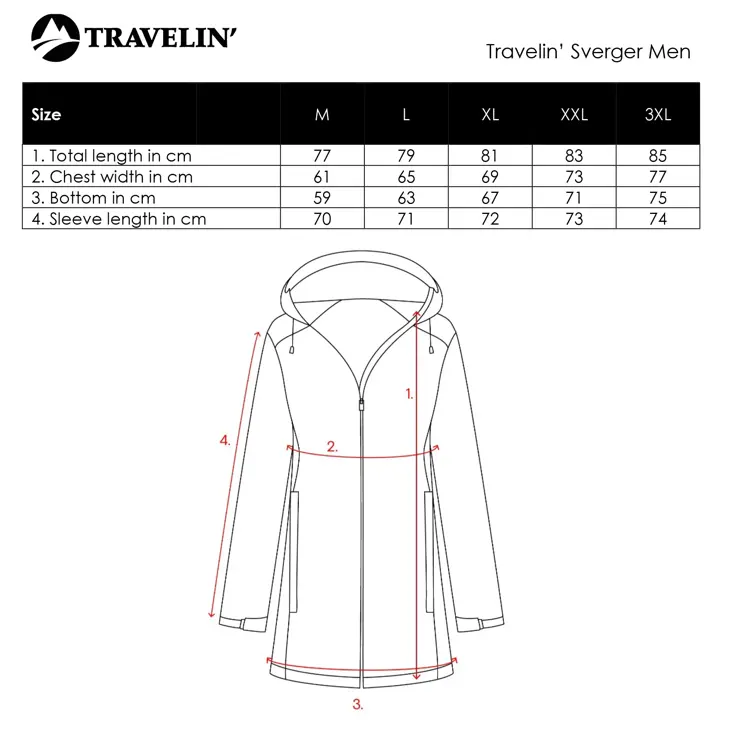 Travelin' Sverger Heren - Puffer winterjas