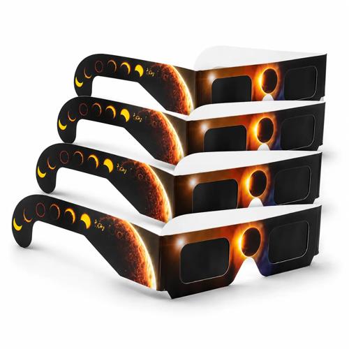 Eclips Brillen 4-Pack voor zonsverduistering