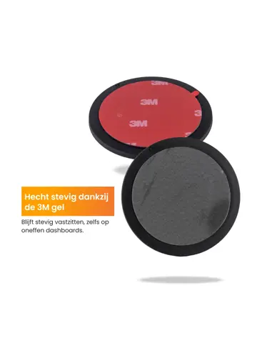 Telefoonhouders Auto Zuignap + Dashboardpad