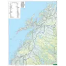 Wegenkaart Noorwegen 3 Noord