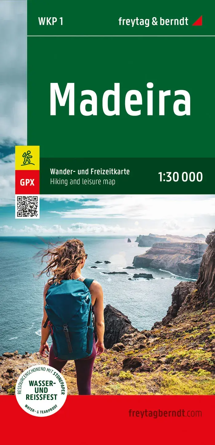 Wandelkaart WKP1 Madeira