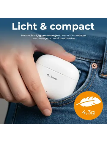 TWE48W In-ear Bluetooth Oortjes