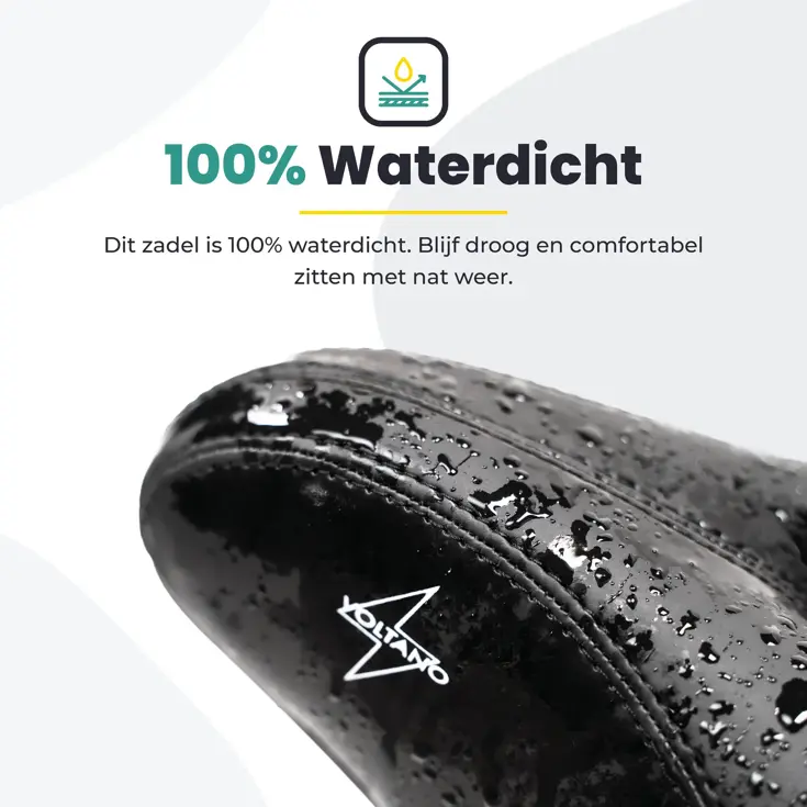 Voltano City XXXL Fietszadel Met Uitsparing