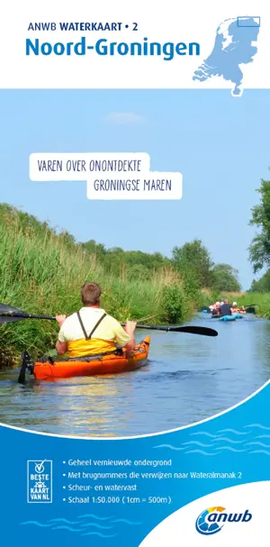ANWB Waterkaart 2 - Noord Groningen
