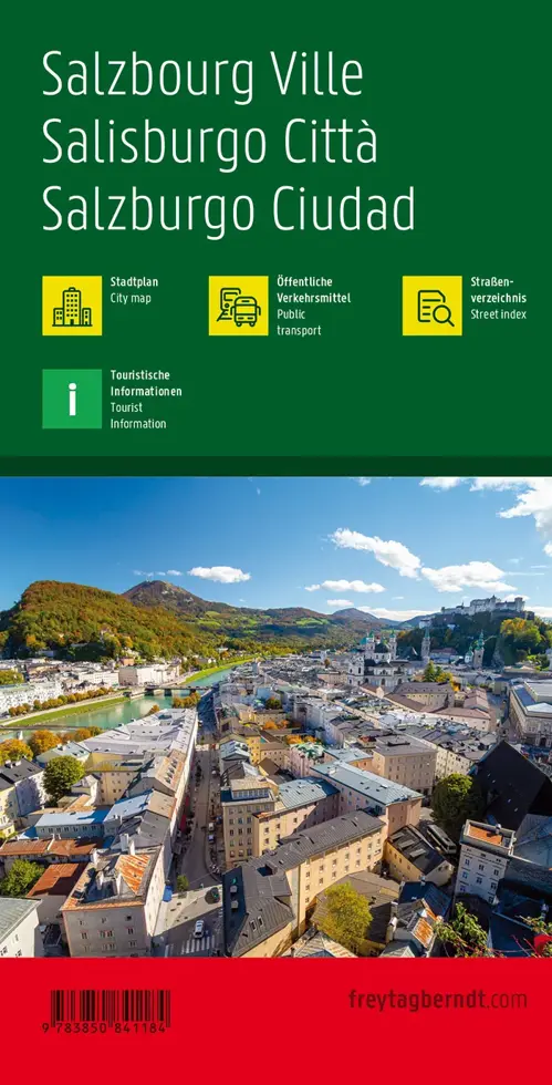 Stadsplattegrond Salzburg