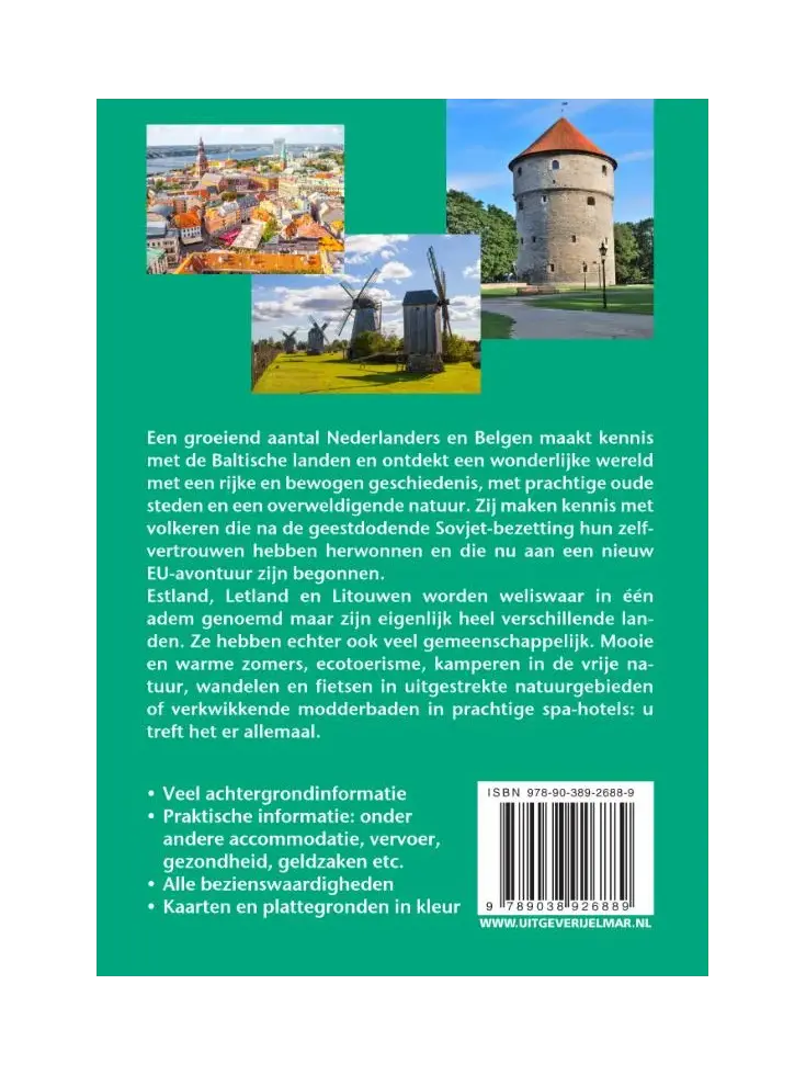 Reishandboek Estland, Letland en Litouwen