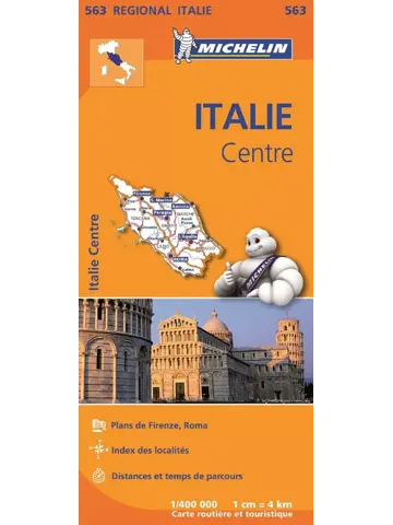 Michelin wegenkaart Regional 563 Italië – midden
