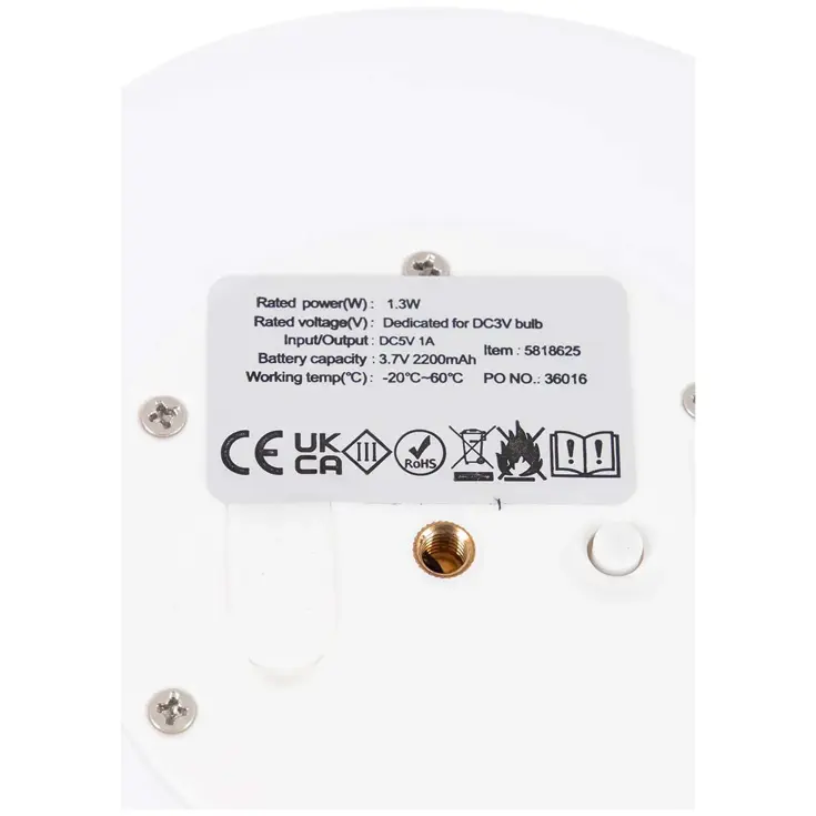 Tafellamp Piana roze