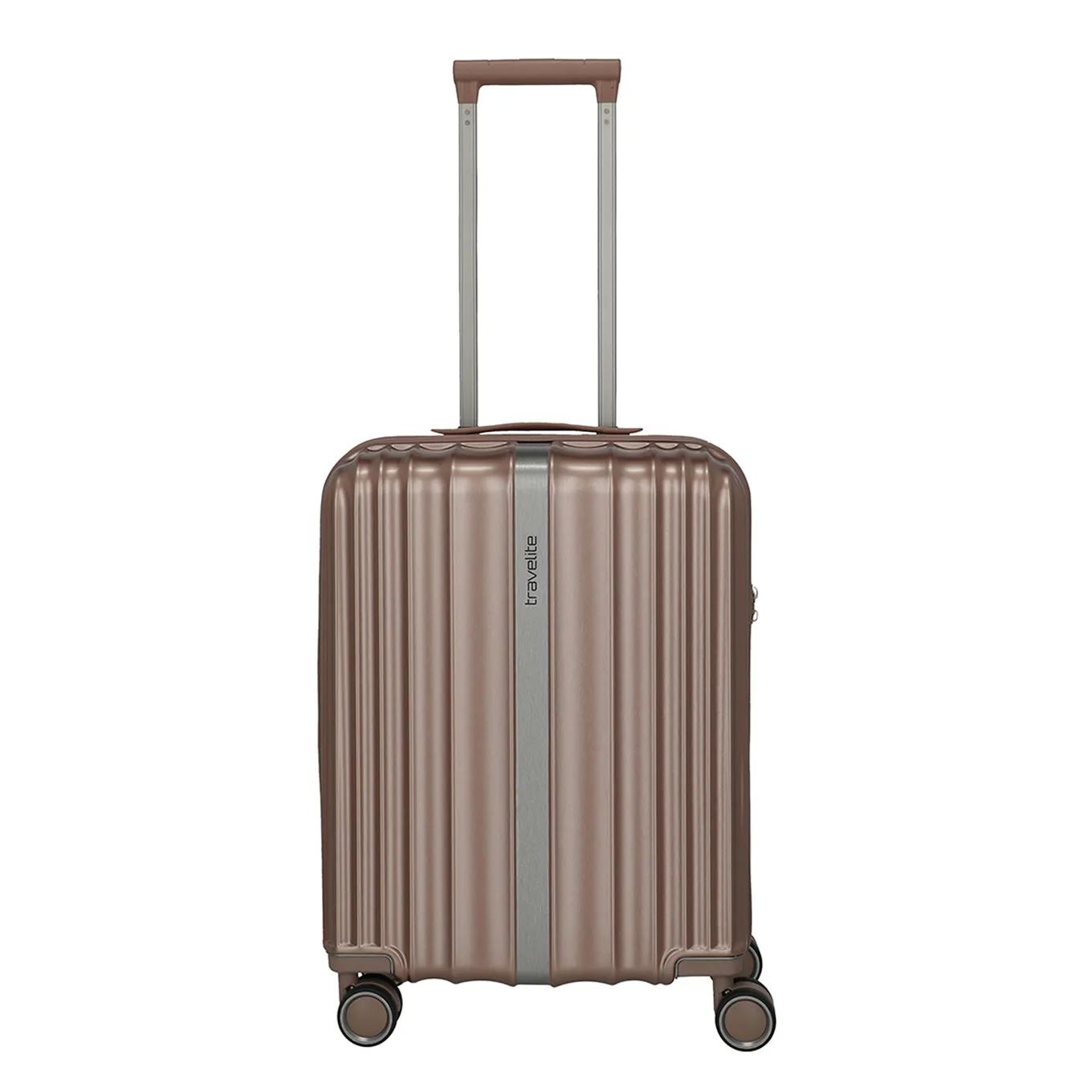 Travelite  Paros 4W Trolley S cappuchino Bruin  Bruin main product image