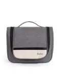 Toilettas met haak – Travel organizer – Grijs