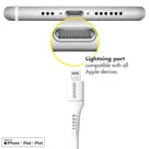 Accezz Lightning naar USB-C kabel 1 meter