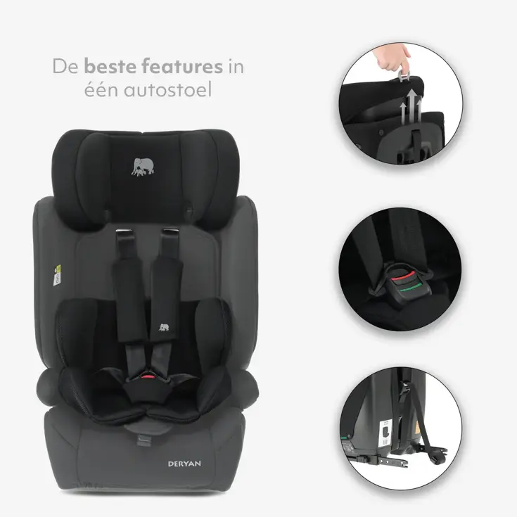 Carter Luxe i-Size/isofix Autostoel - 76-150 cm