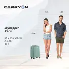 CarryOn Skyhopper 4 Wiel Trolley 55 olive