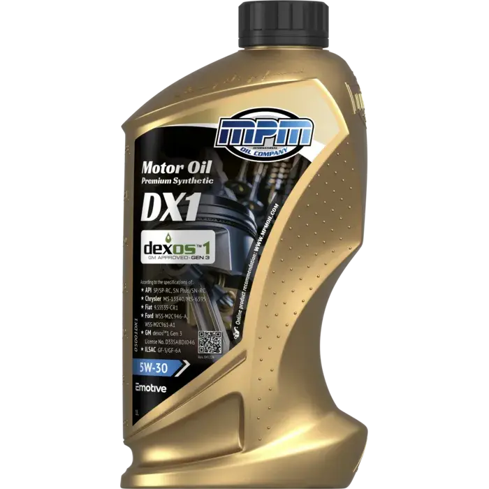 Motorolie 5w30 dexos1 premium synthetic | 1