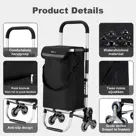 Packaway trolley - trapwielen - 40L
