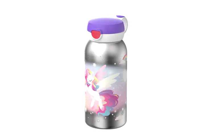 Mepal Campus RVS drinkfles met flipdop 600 ml