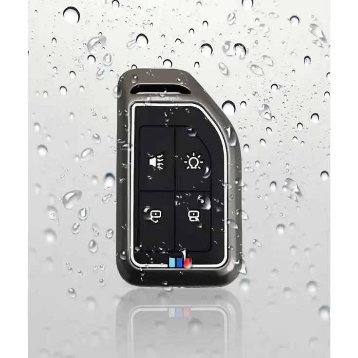Metalen Sleutelhoesje voor Volvo Truck - 4 knoppen