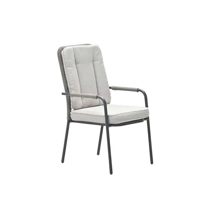 Aleria 2st taupe Tuinstoel Garden Impressions